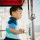 In the Ferris wheel