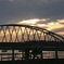 街の夕暮