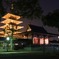 大阪四天王寺の夜景