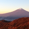 山　燃える