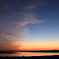 印旛沼・夕景　- 茜色ショーのフィナーレ -