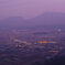 霞む夕暮れ　涅槃