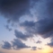 夕空から