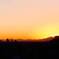 sunset with mt. fuji