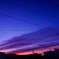 静かな朝空