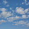 青い空。白い雲。