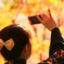 紅葉のような手で・・・