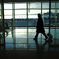 Walks the airport