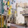 休日午後の商店街