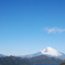 芦ノ湖と富士山
