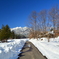 遠き雪山・爺ヶ岳