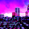 purple blue