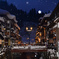 黄昏の銀山温泉