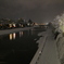 雪夜の鴨川