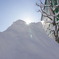雪の山