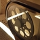 a wheel of escalator