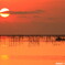 有明海の夕陽