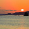 房総　小湊三日月ホテルより夕景