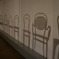 ウィーン　応用美術館　椅子の展示