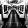 誰もいない電車