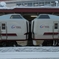 681系2000番台と683系8000番台の連結面