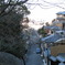 早朝の清水寺前（２）