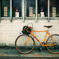 黄色い自転車