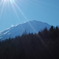 朝の富士山