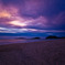 勝浦浜夕景