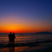 勝浦浜夕景＃2