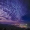 夜の阿蘇谷