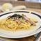舞茸とベーコンの和風パスタ