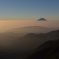 明けの富士