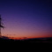 静かな夕暮れ