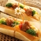 てりやきハンバーグ☆Hot Dog　花包み　