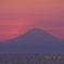 船上より富士山を望む