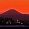 富士山の夕焼け