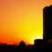 夕日