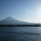 河口湖の朝