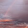 夕の虹