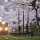 朝の情景　芦野公園駅