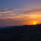 ５月の夕日