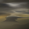月明かりと雲と