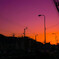 夕暮れ