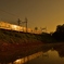 「ギラリ」夕暮電車