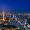 スカイデッキからの東京夜景