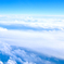 雲の山の雲海