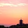 吉備路の夕景