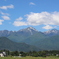 安曇野からの常念岳