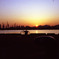 神戸港夕景